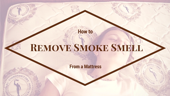 Remove smoke smell, cigarette